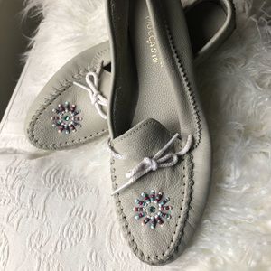 Beaded moccasins